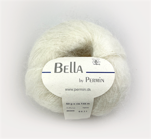 Bella by permin kid mohair - flot offwhite